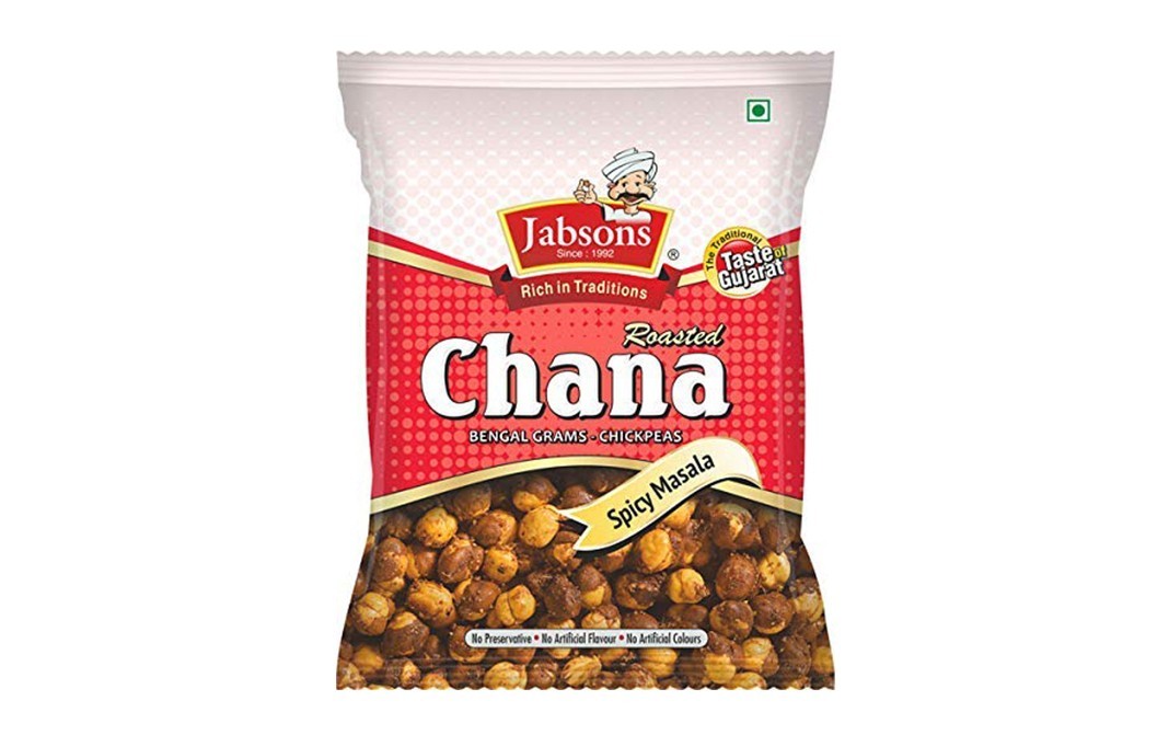 Jabsons Roasted Chana Spicy Masala    Pack  150 grams